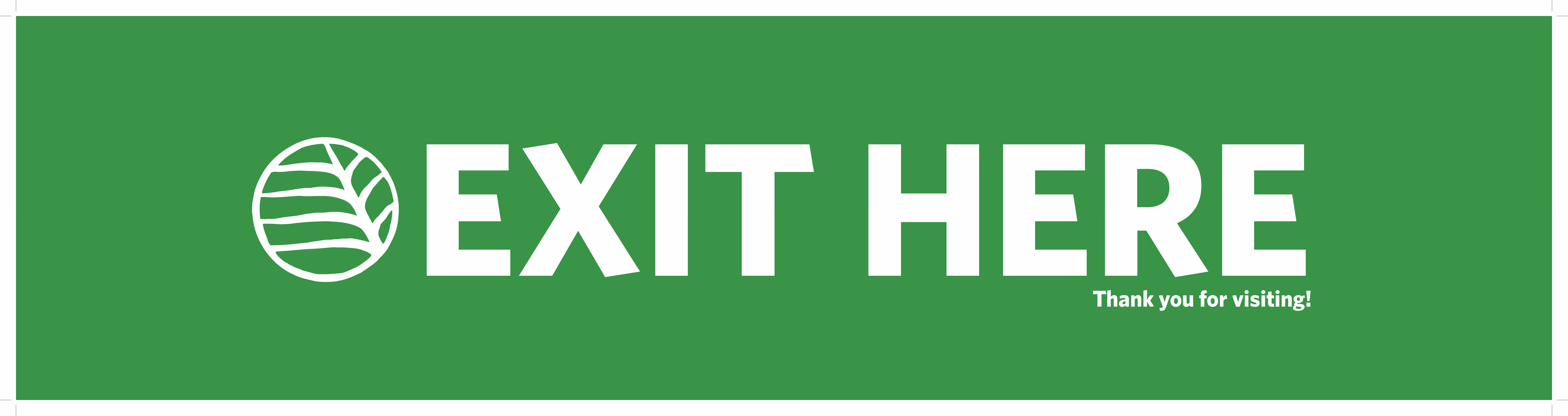 Signage graphic